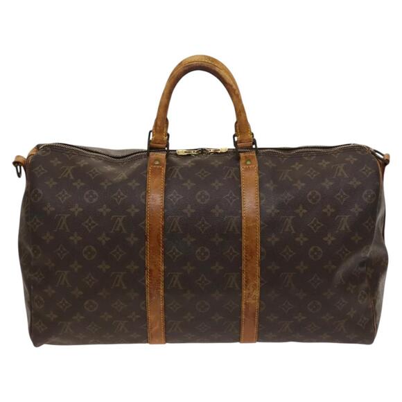 LOUIS VUITTON Monogram Keepall Bandouliere 50 Boston Bag M41416 - Picture 2 of 16